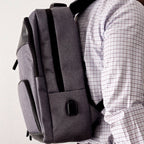 Morral Ejecutiva RUBTOR Gray Pora | minimalista unisex - RUBTOR
