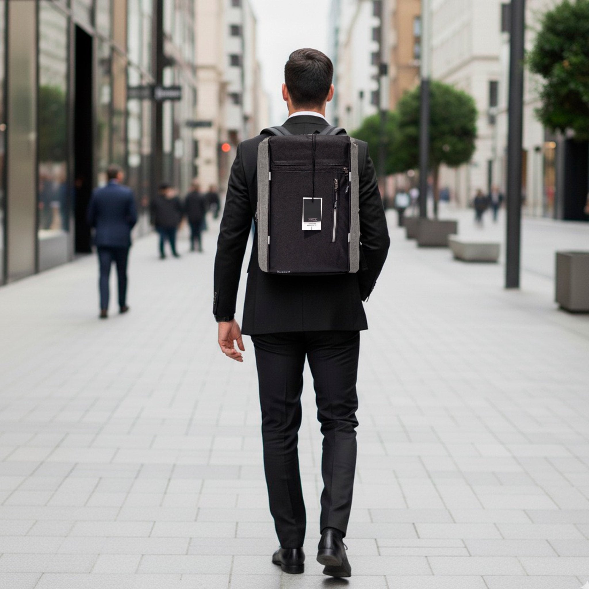 Morral Ejecutiva RUBTOR Gray Vort | minimalista unisex - RUBTOR