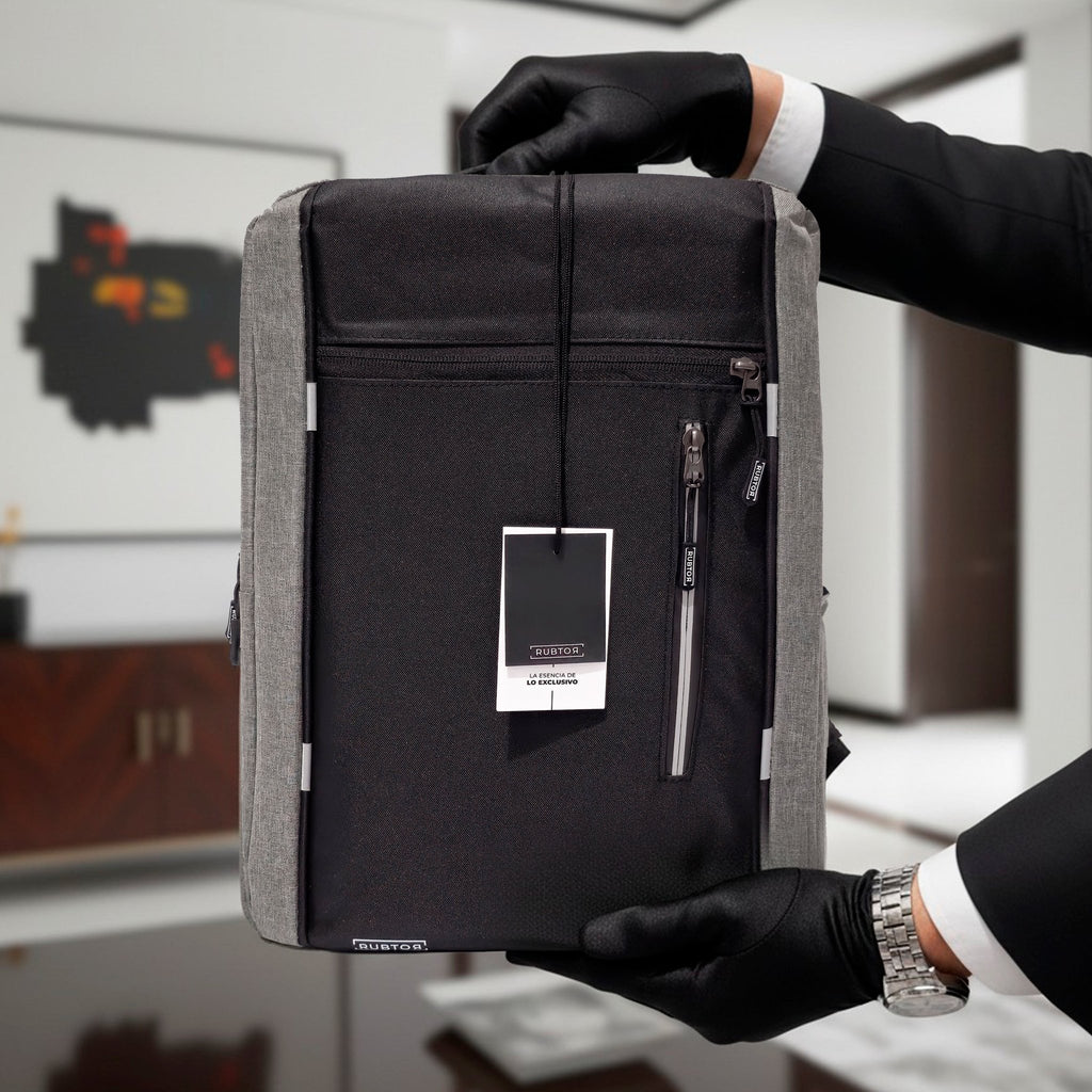 Morral Ejecutiva RUBTOR Gray Vort | minimalista unisex - RUBTOR