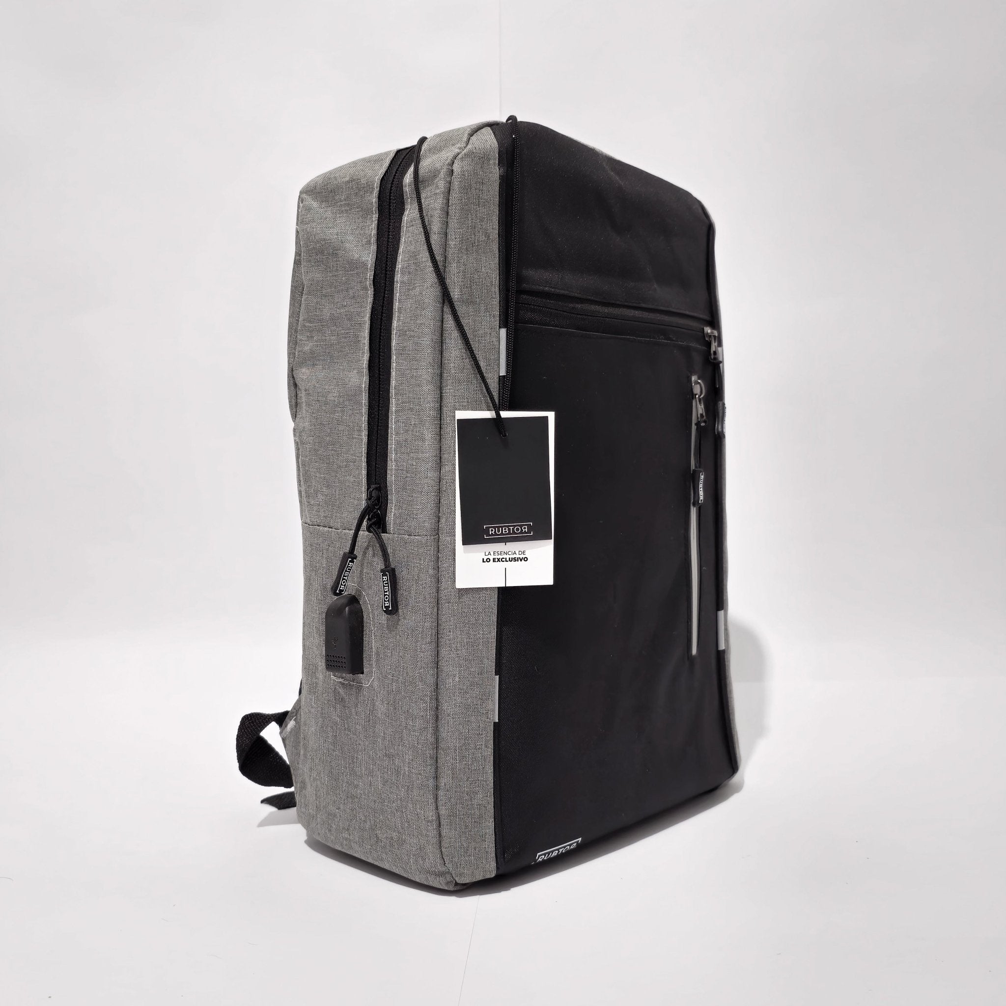 Morral Ejecutiva RUBTOR Gray Vort | minimalista unisex - RUBTOR