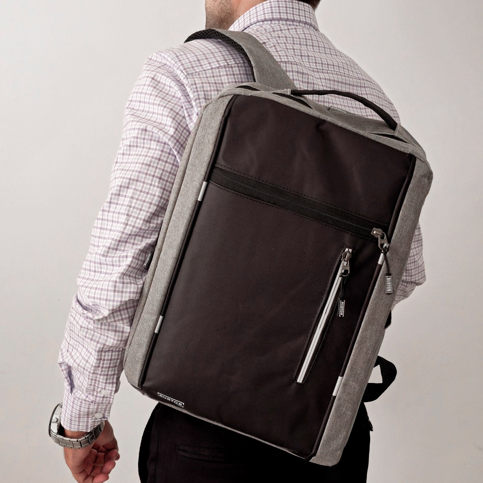 Morral Ejecutiva RUBTOR Gray Vort | minimalista unisex - RUBTOR