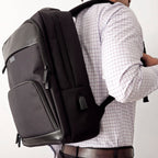 Morral Ejecutivo RUBTOR Black Pora | minimalista unisex - RUBTOR