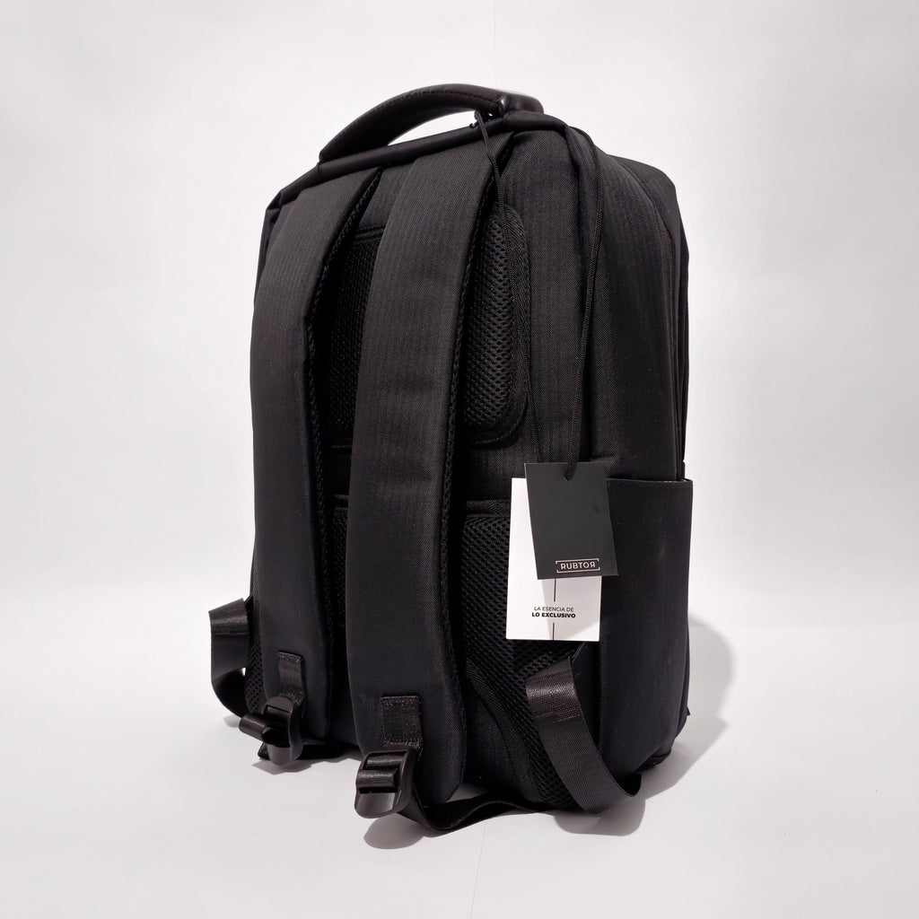 Morral Ejecutivo RUBTOR Black Pora | minimalista unisex - RUBTOR