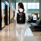 Morral Ejecutivo RUBTOR Black Pora | minimalista unisex - RUBTOR