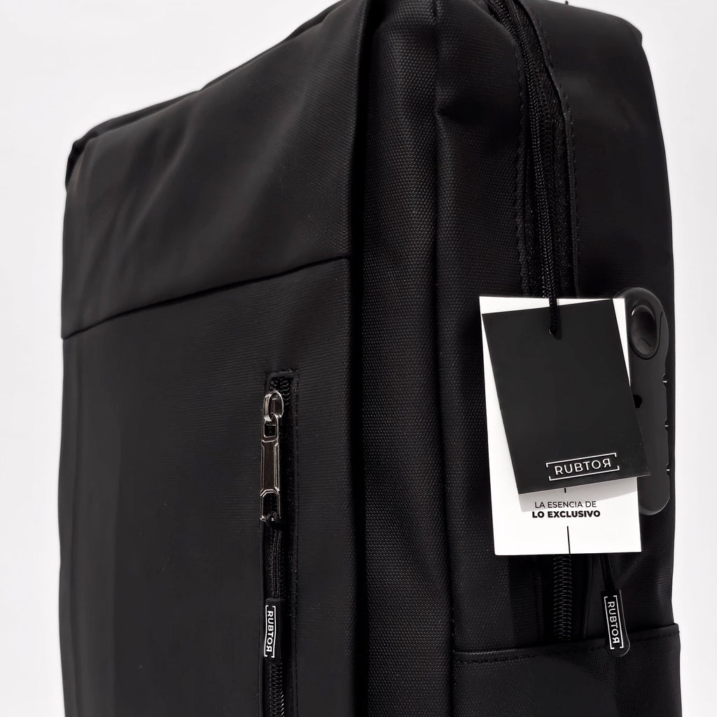 Morral Ejecutivo RUBTOR Black Port | minimalista unisex - RUBTOR