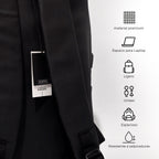Morral Ejecutivo RUBTOR Black Port | minimalista unisex - RUBTOR