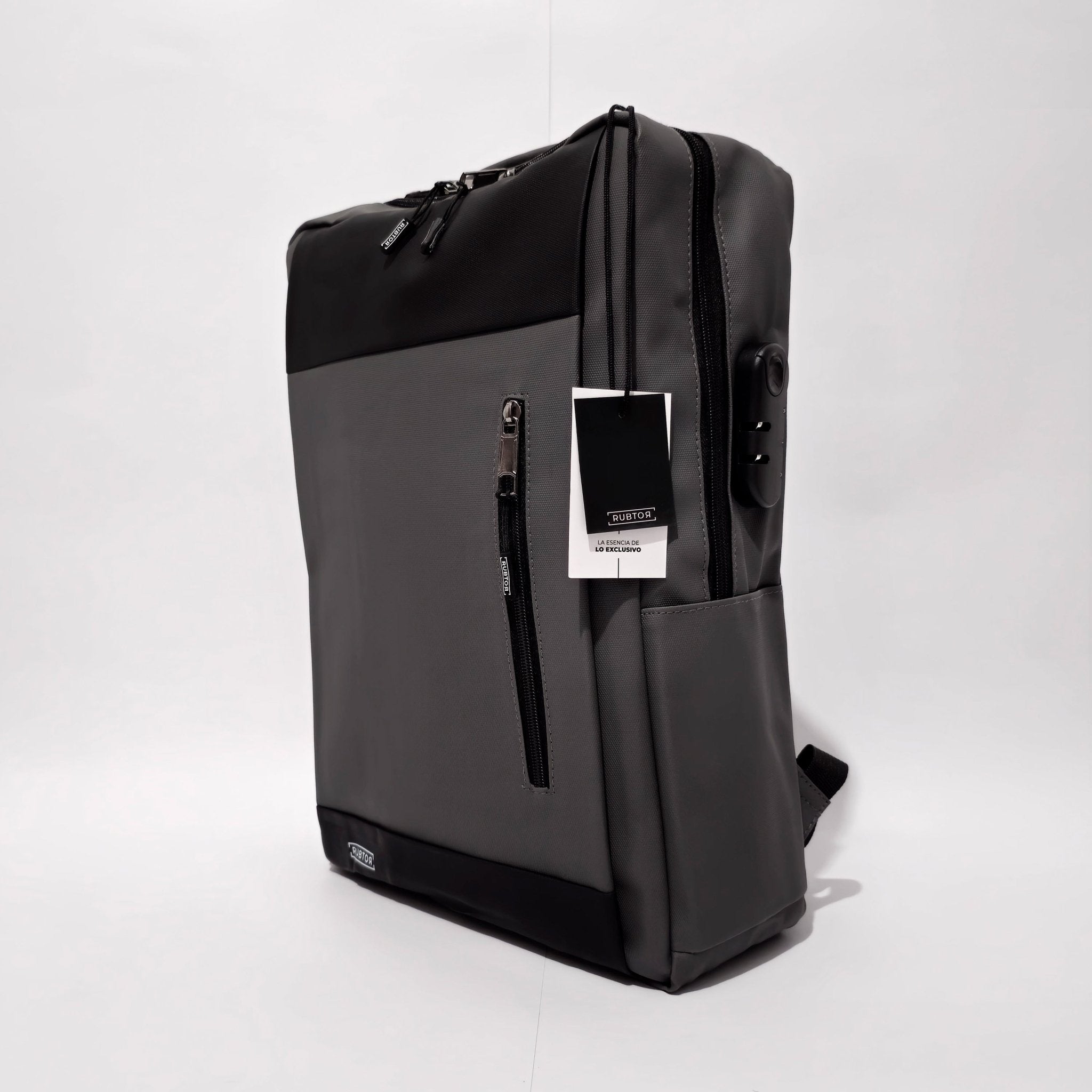 Morral Ejecutivo RUBTOR Gray Port | minimalista unisex - RUBTOR