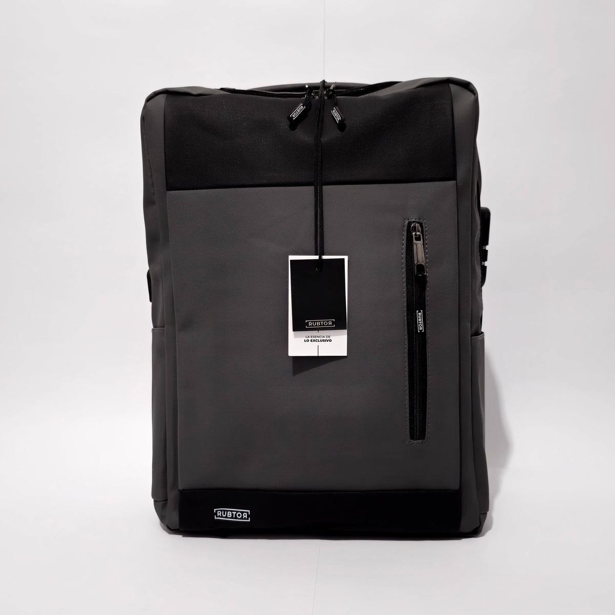 Morral Ejecutivo RUBTOR Gray Port | minimalista unisex - RUBTOR