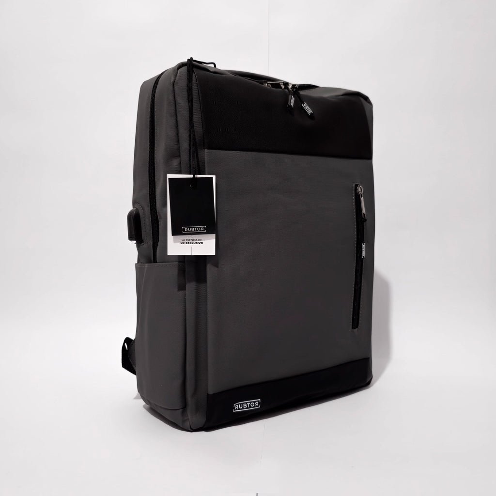 Morral Ejecutivo RUBTOR Gray Port | minimalista unisex - RUBTOR