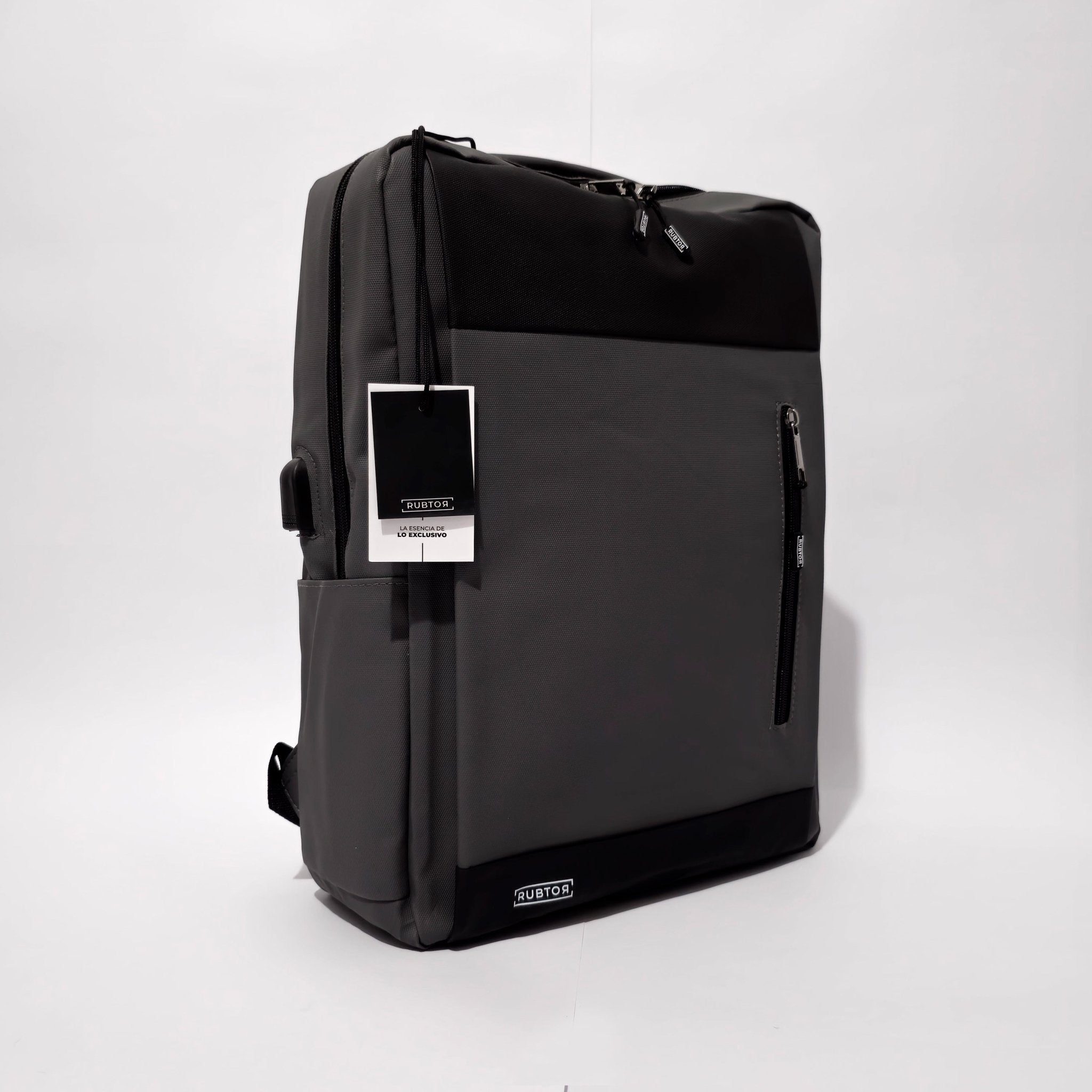 Morral Ejecutivo RUBTOR Gray Port | minimalista unisex - RUBTOR