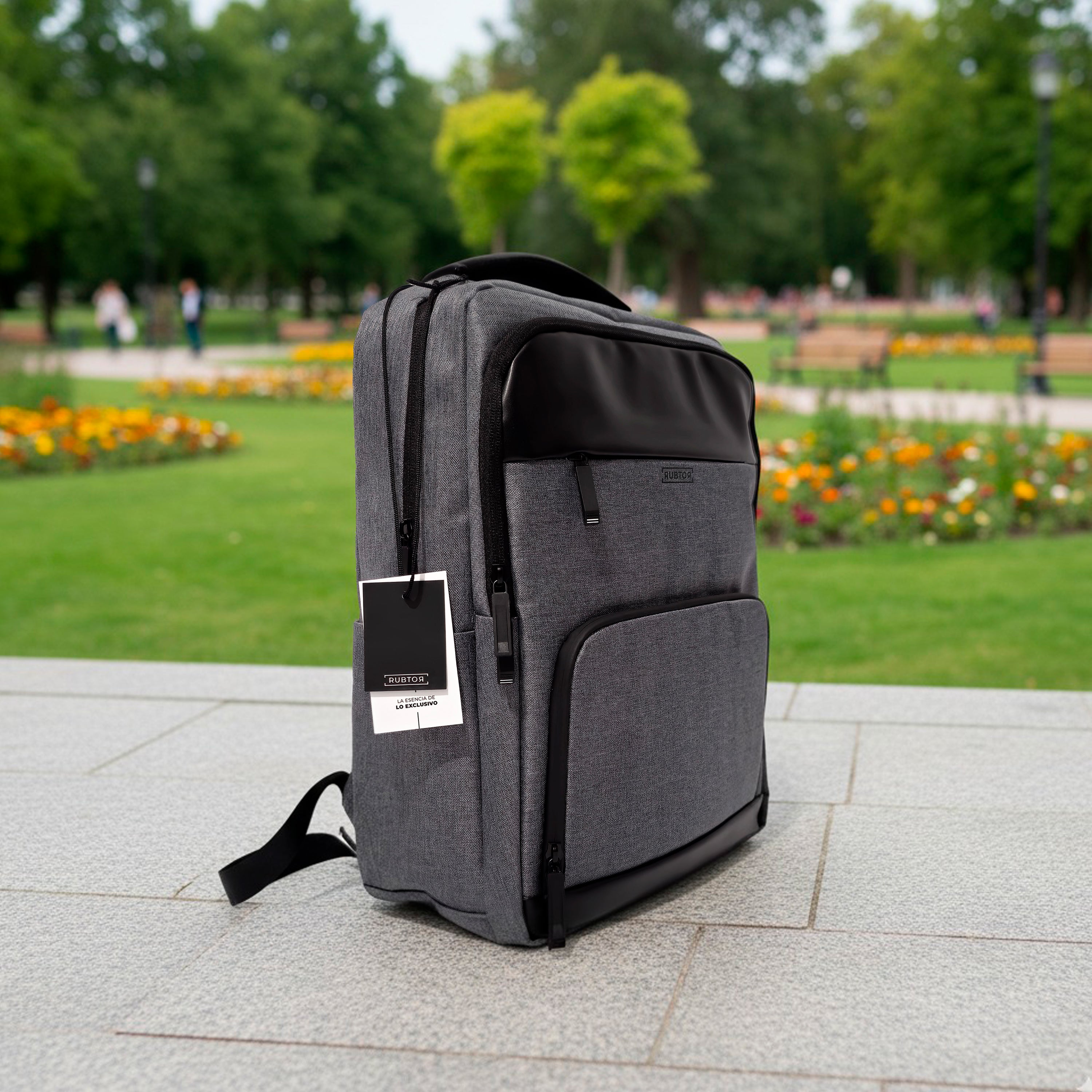 Morral Ejecutiva RUBTOR Gray Pora | minimalista unisex