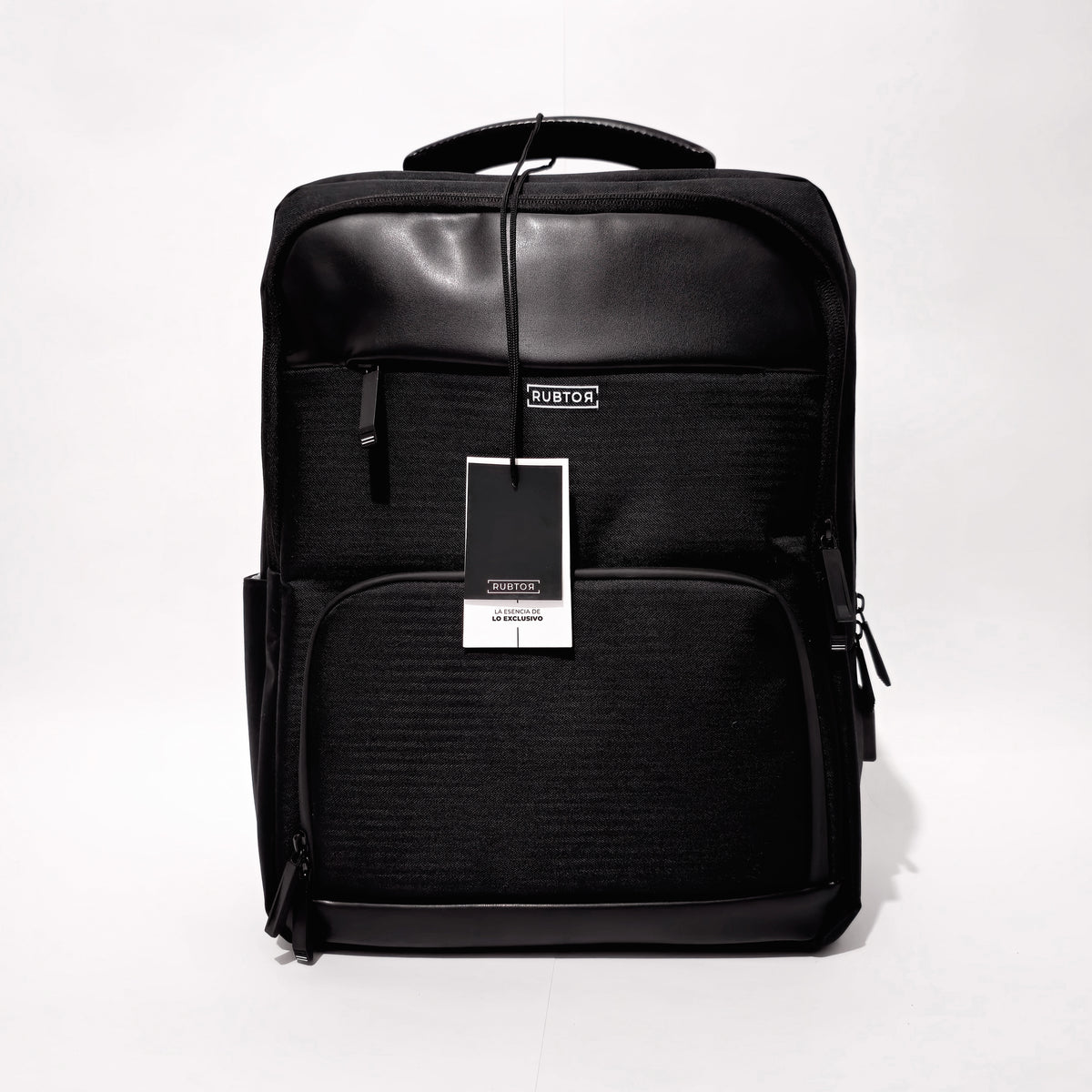 Morral Ejecutivo RUBTOR Black Pora | minimalista unisex