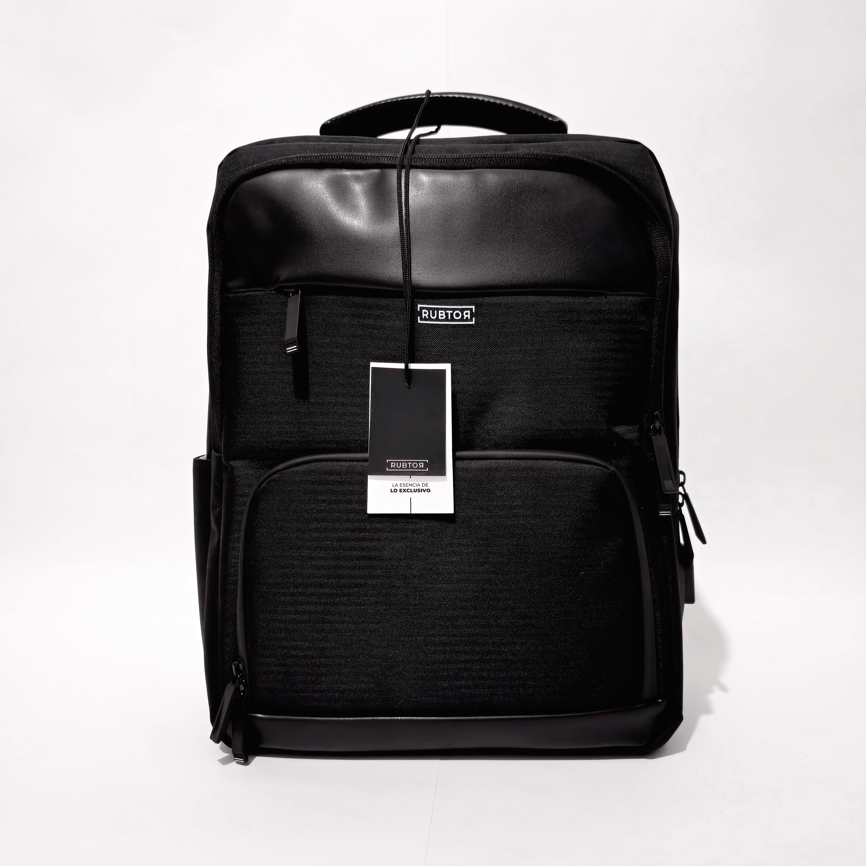 Morral Ejecutivo RUBTOR Black Pora | minimalista unisex