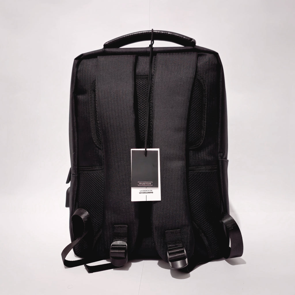 Morral Ejecutivo RUBTOR Black Pora | minimalista unisex