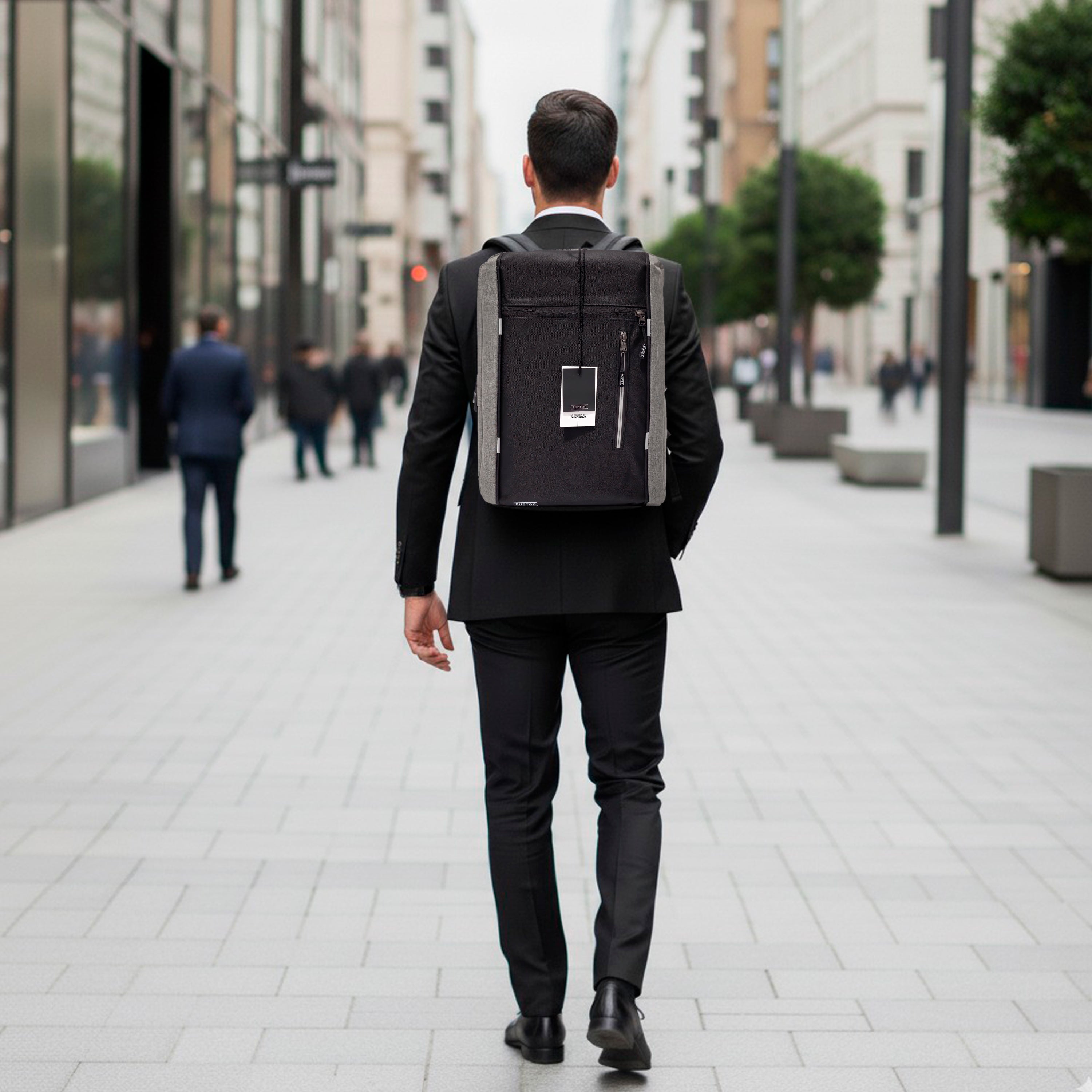 Morral Ejecutiva RUBTOR Gray Vort | minimalista unisex