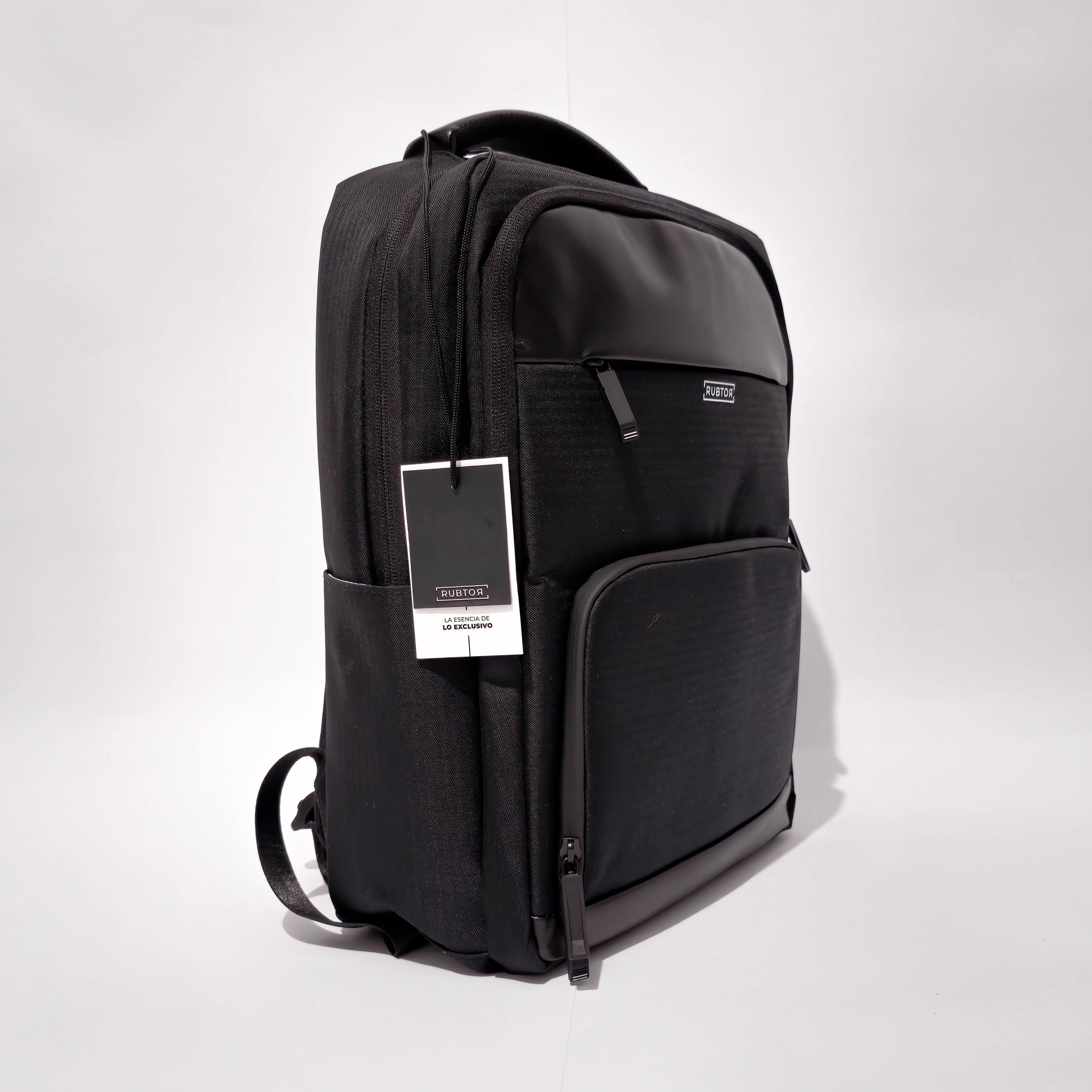 Morral Ejecutivo RUBTOR Black Pora | minimalista unisex