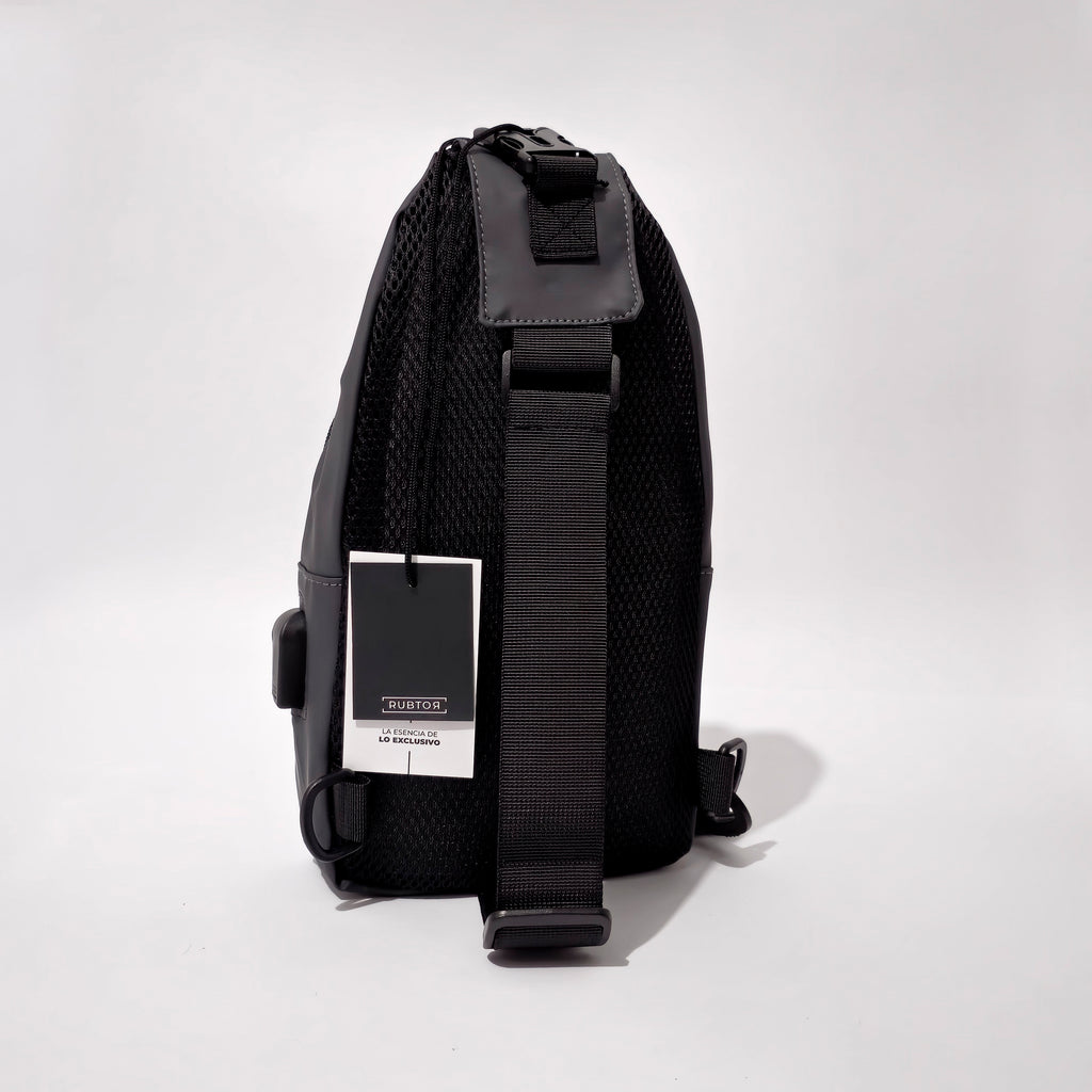 Bandolera RUBTOR Gray | minimalista unisex resistente a salpicaduras