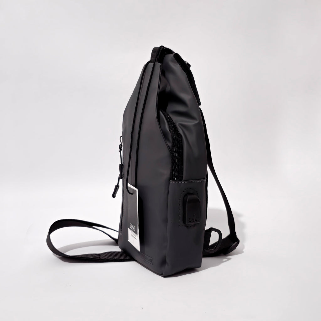Bandolera RUBTOR Gray | minimalista unisex resistente a salpicaduras
