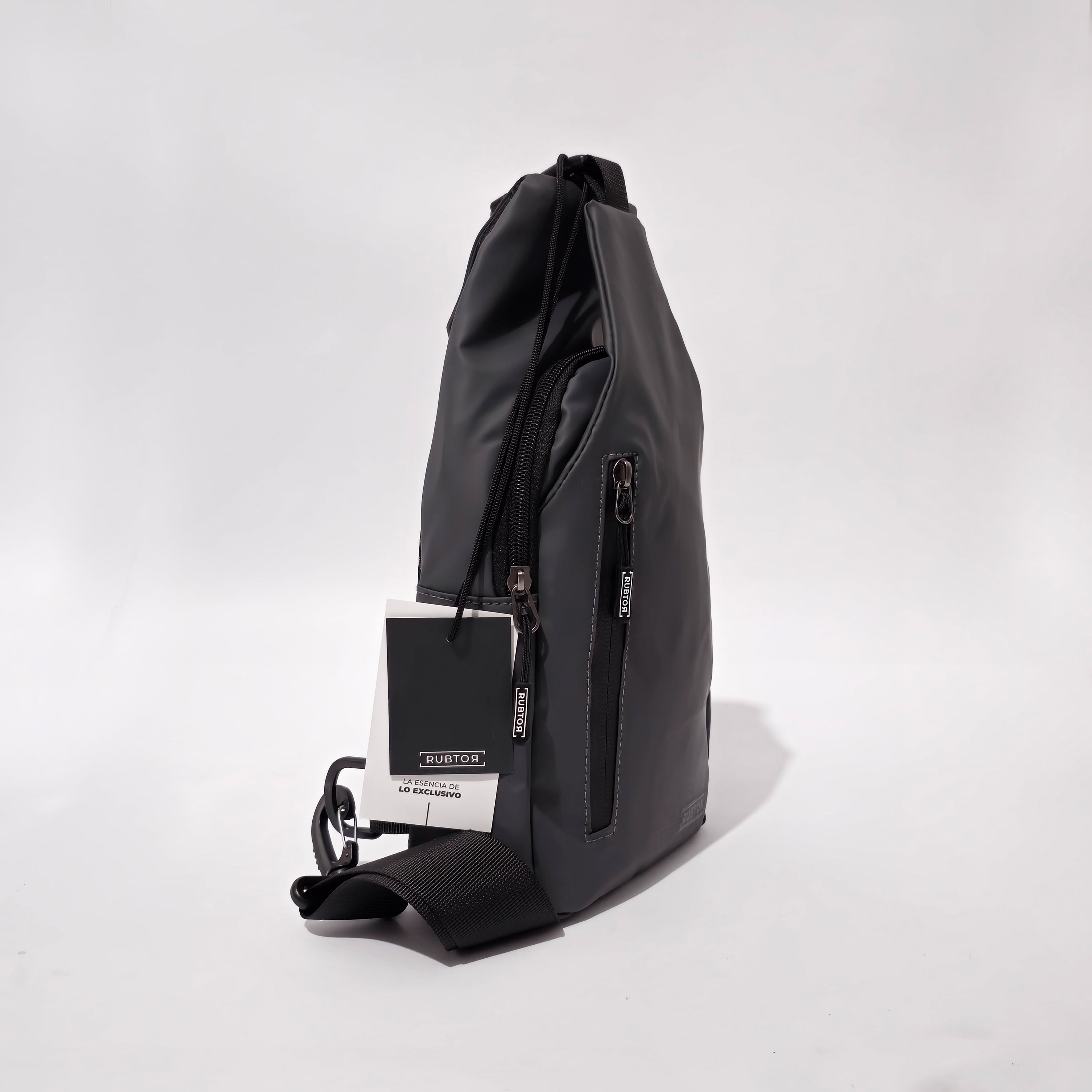 Bandolera RUBTOR Gray | minimalista unisex resistente a salpicaduras