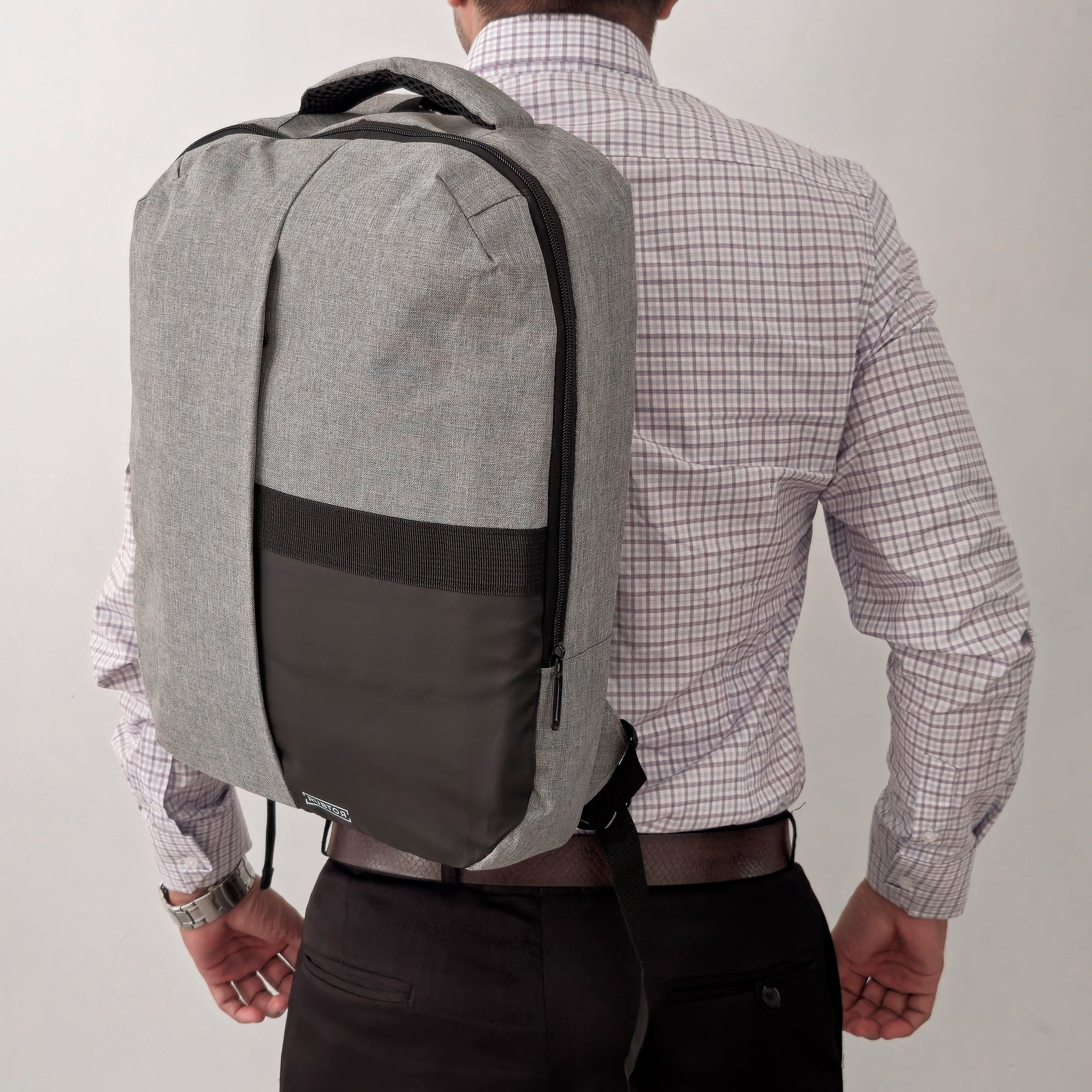 Morral Casual RUBTOR Gray Vora | minimalista unisex