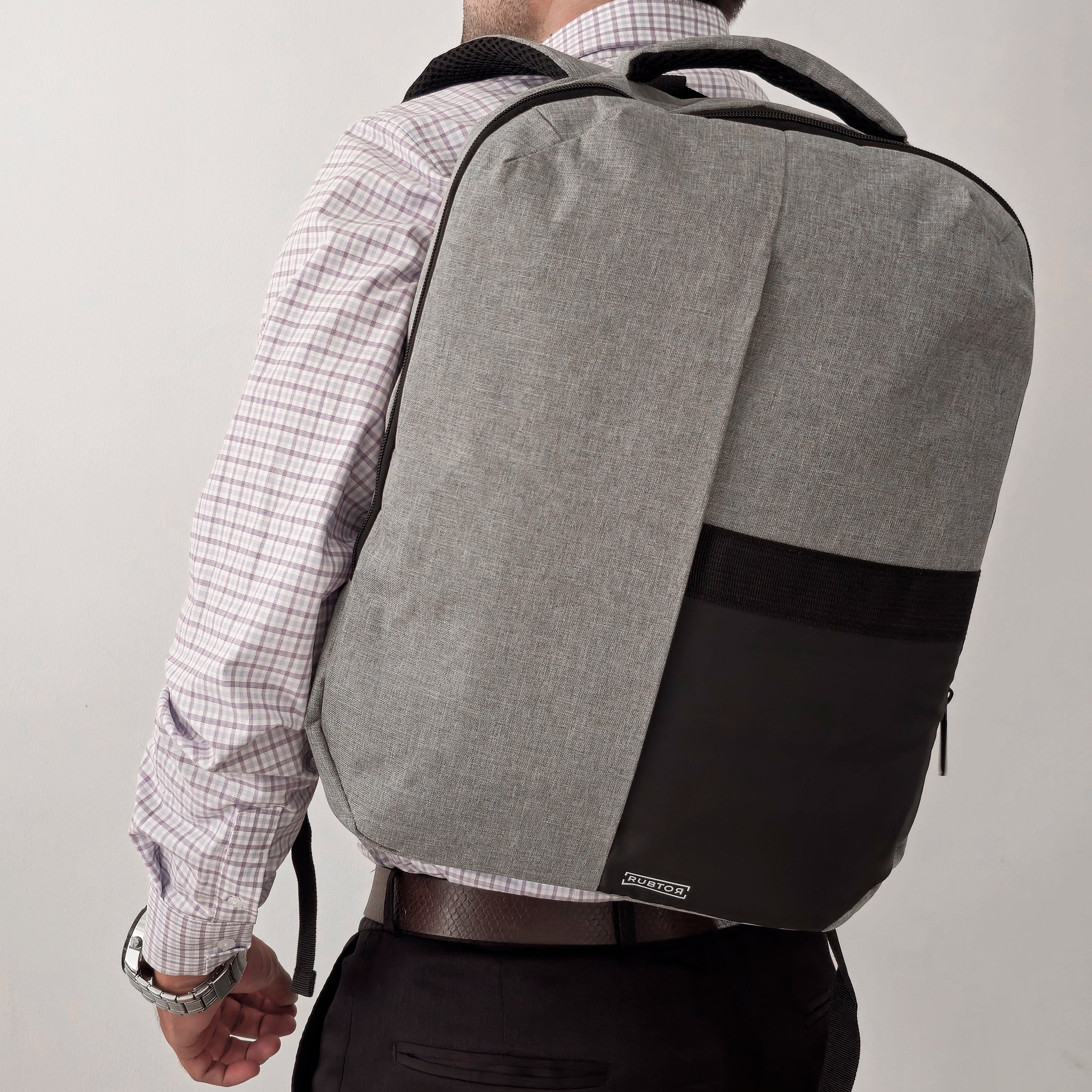 Morral Casual RUBTOR Gray Vora | minimalista unisex