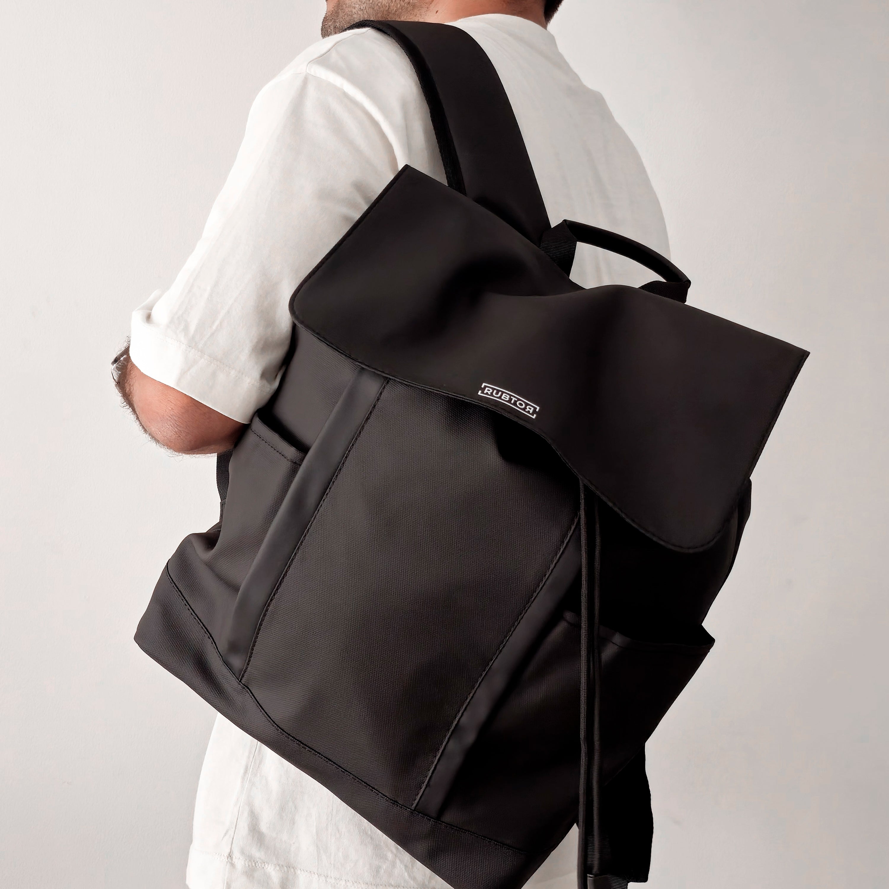 Morral Casual RUBTOR Black Port | minimalista unisex