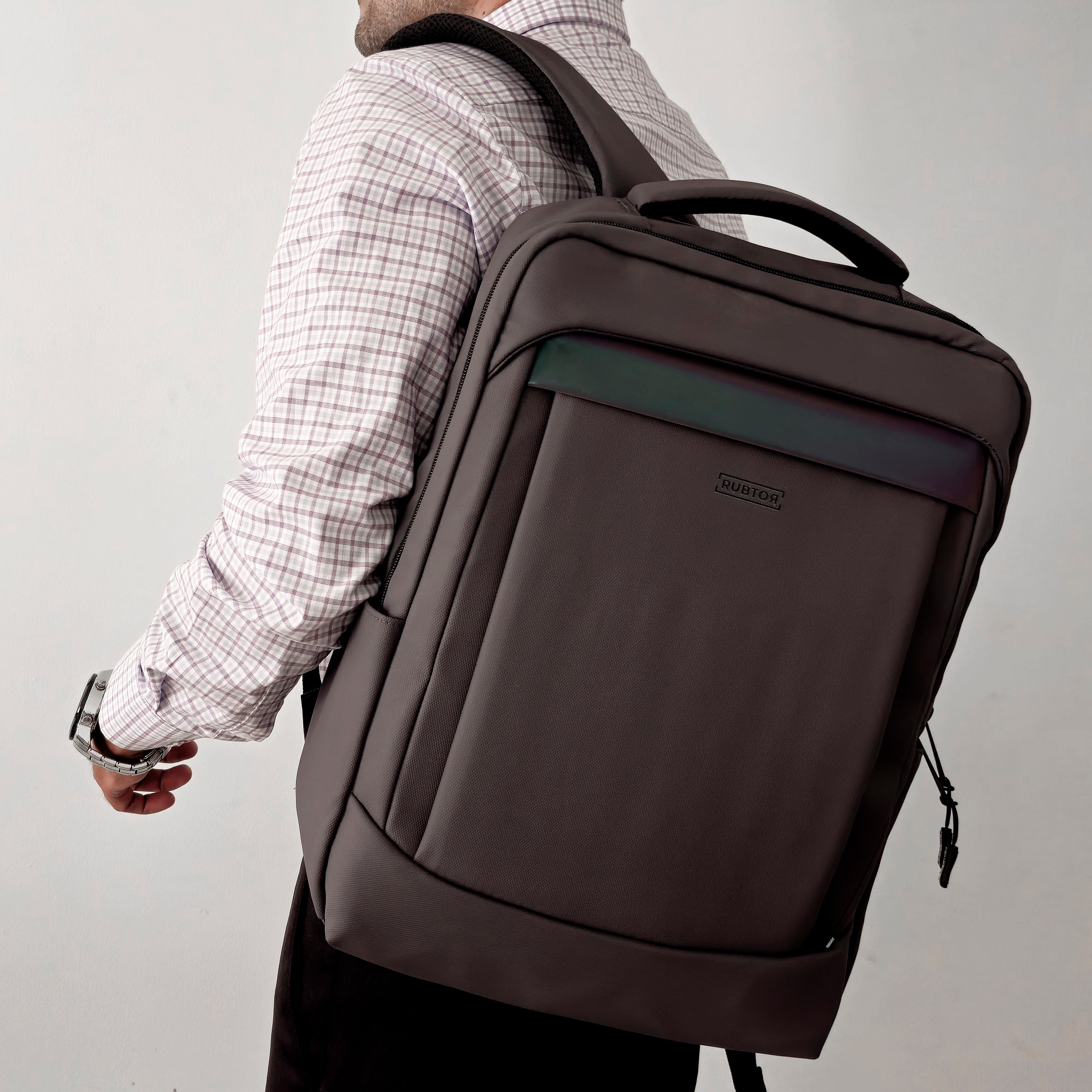 Morral Casual RUBTOR Gray Vort | minimalista unisex
