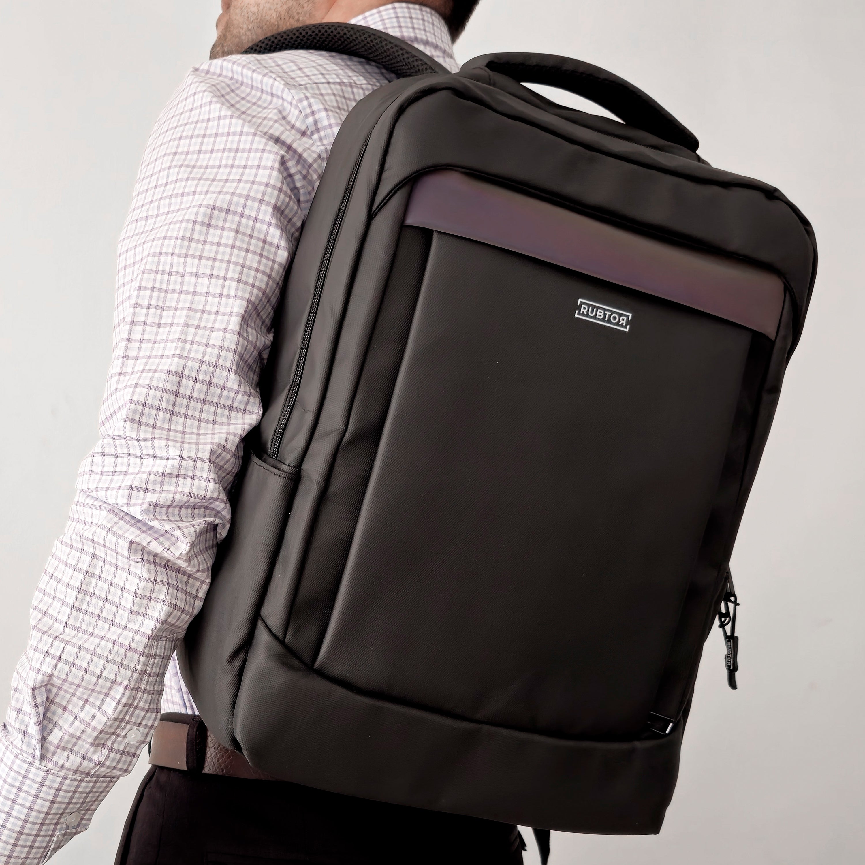 Morral Casual RUBTOR Black Vort | minimalista unisex