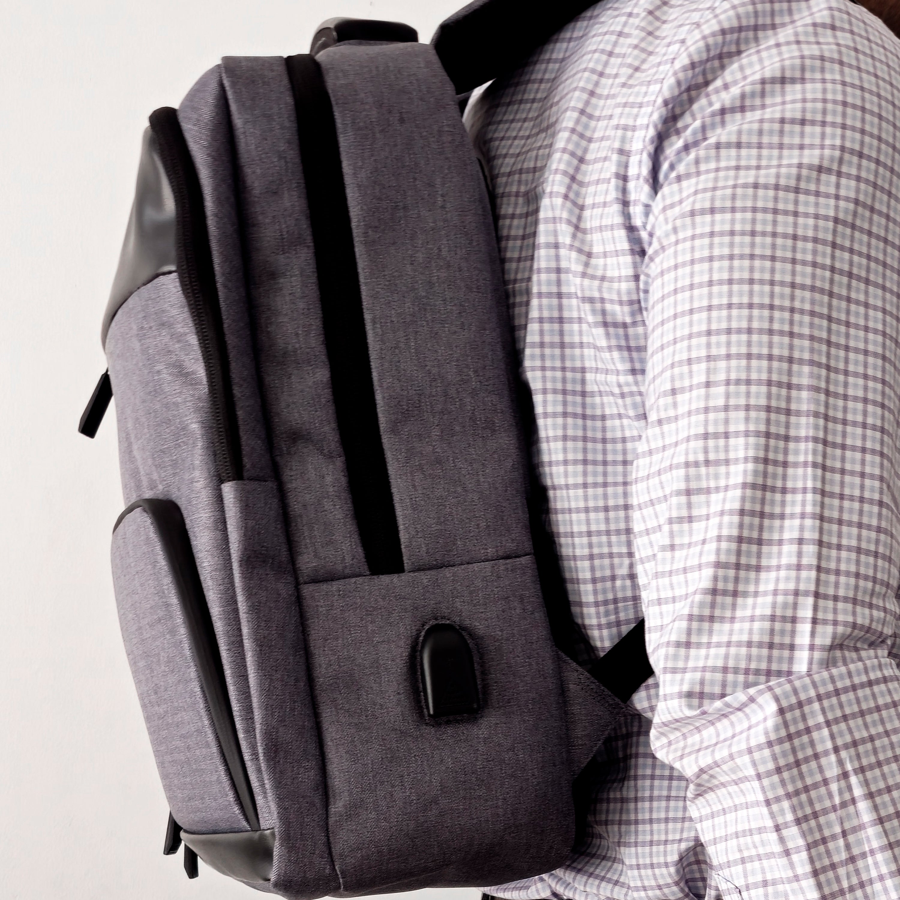 Morral Ejecutiva RUBTOR Gray Pora | minimalista unisex