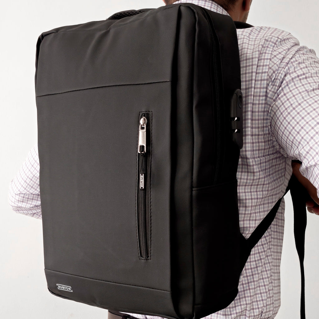 Morral Ejecutivo RUBTOR Black Port | minimalista unisex