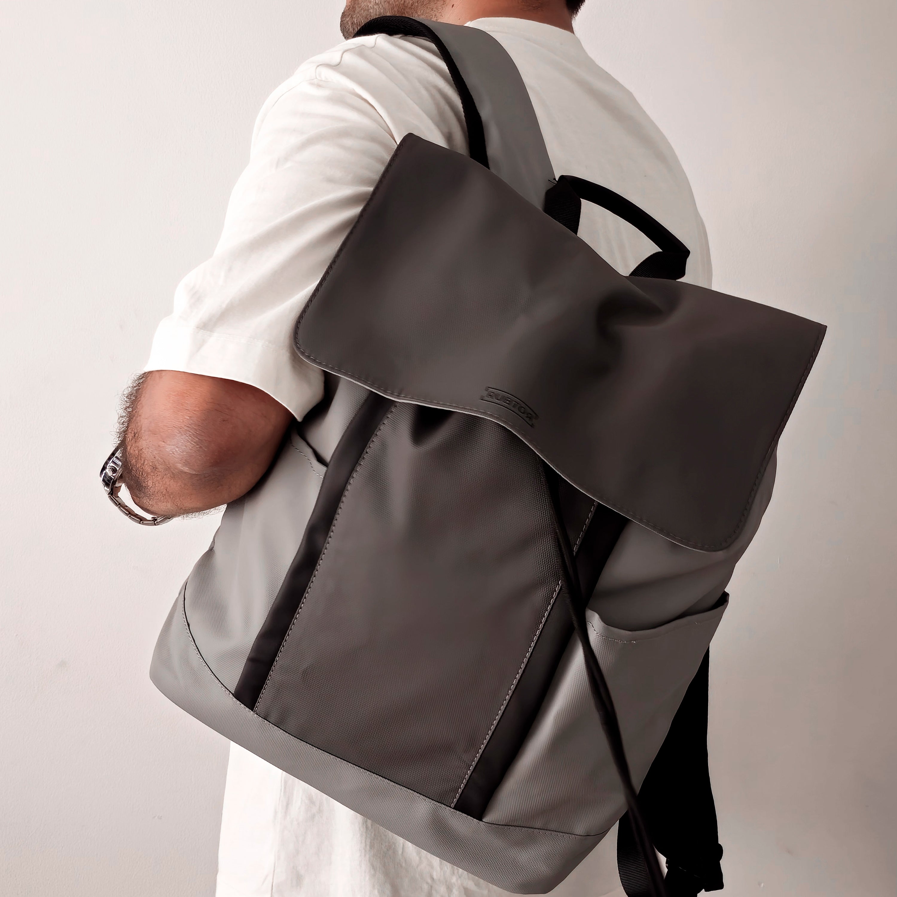 Morral Casual RUBTOR Gray Port | minimalista unisex