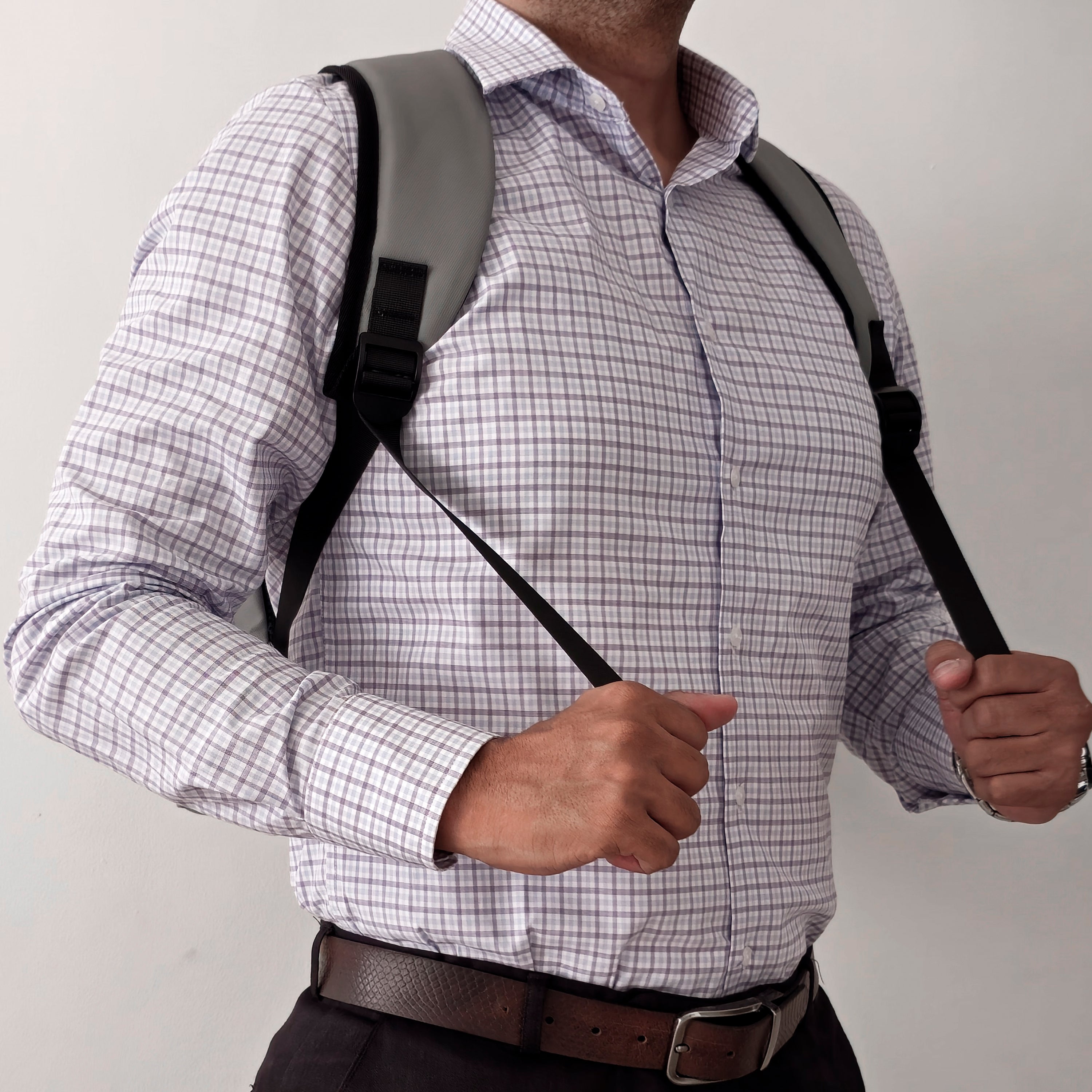 Morral Casual RUBTOR Gray Port | minimalista unisex