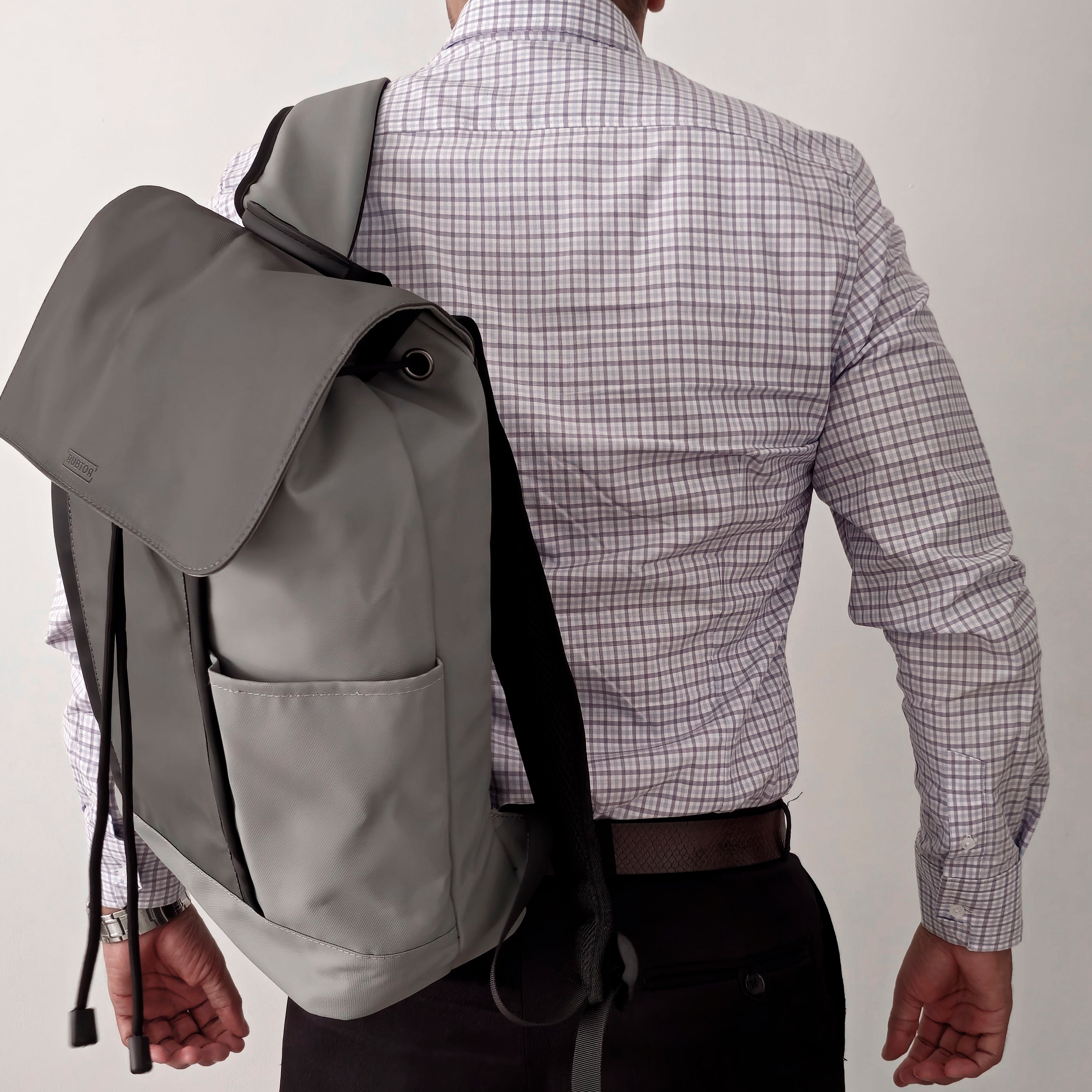 Morral Casual RUBTOR Gray Port | minimalista unisex