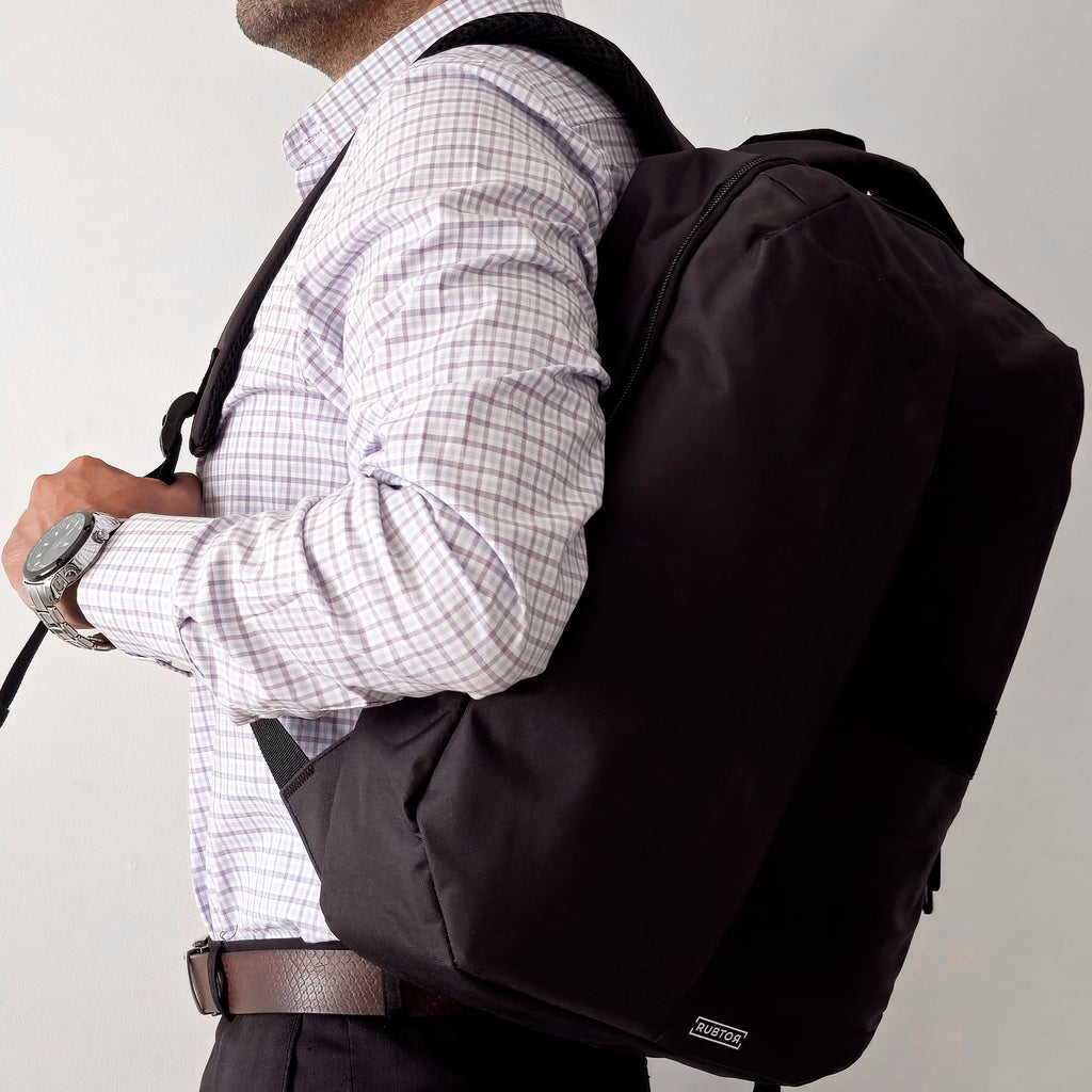 Morral Casual RUBTOR Black Vora | minimalista unisex