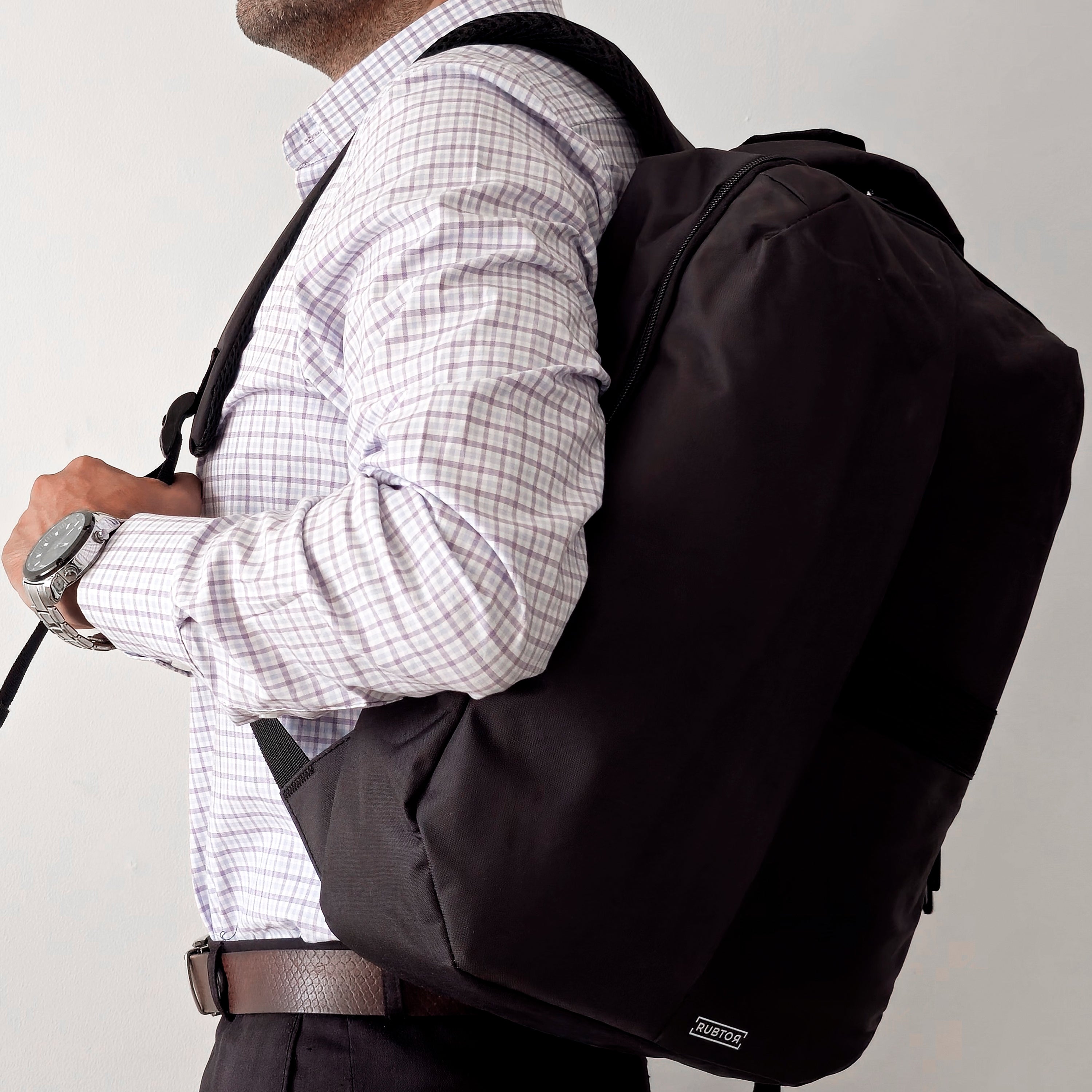 Morral Casual RUBTOR Black Vora | minimalista unisex