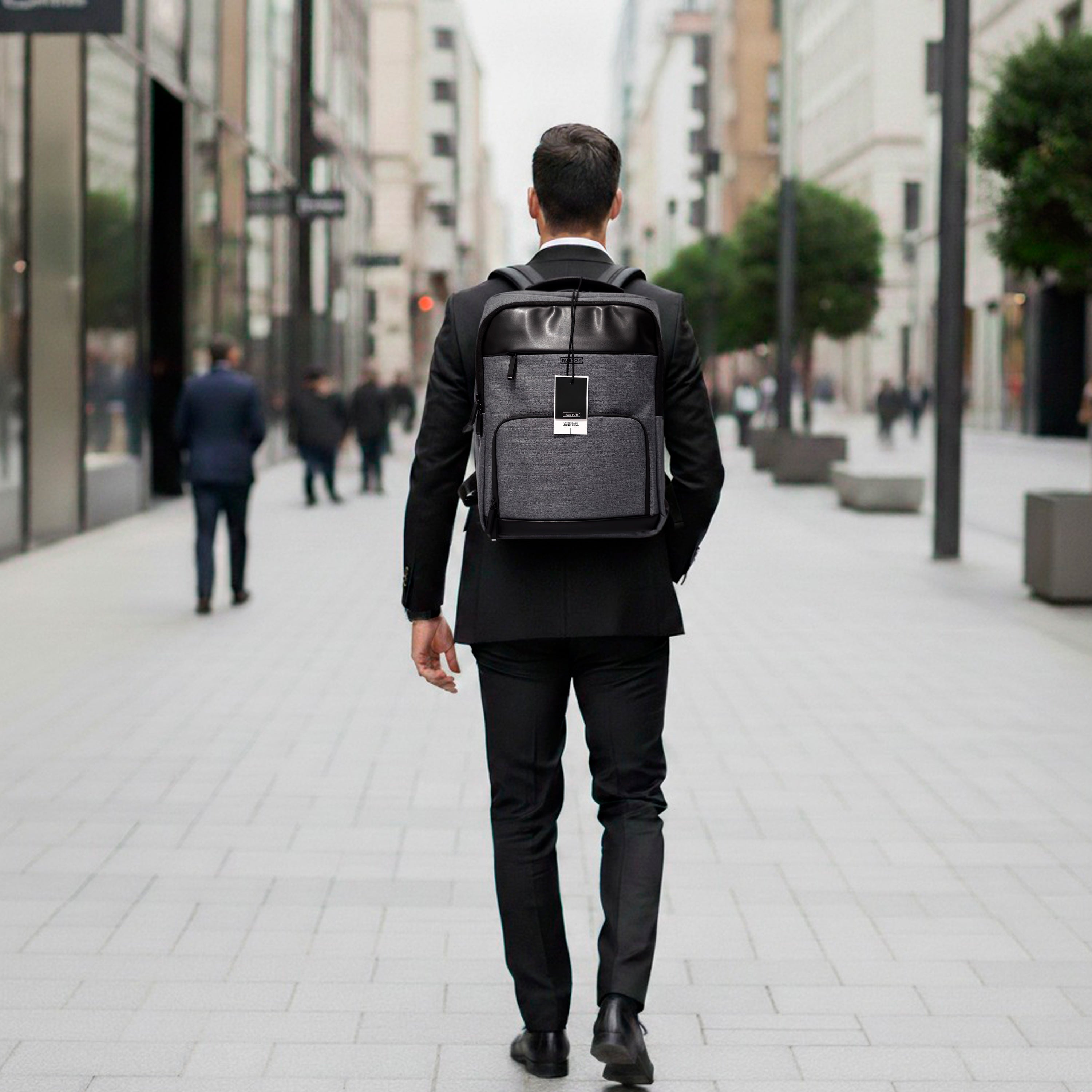 Morral Ejecutiva RUBTOR Gray Pora | minimalista unisex