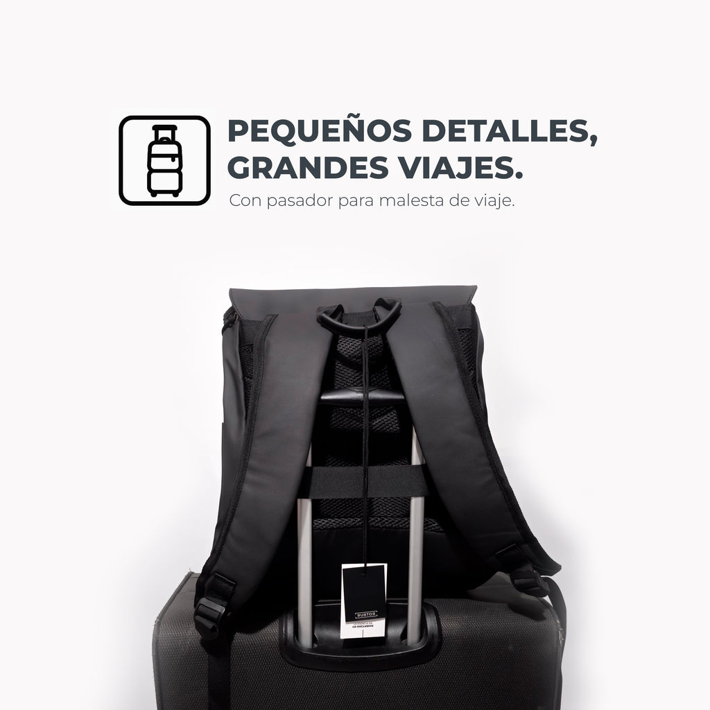 Morral Casual RUBTOR Black Port | minimalista unisex