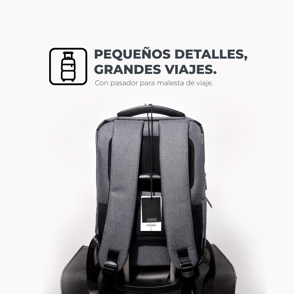 Morral Ejecutiva RUBTOR Gray Pora | minimalista unisex